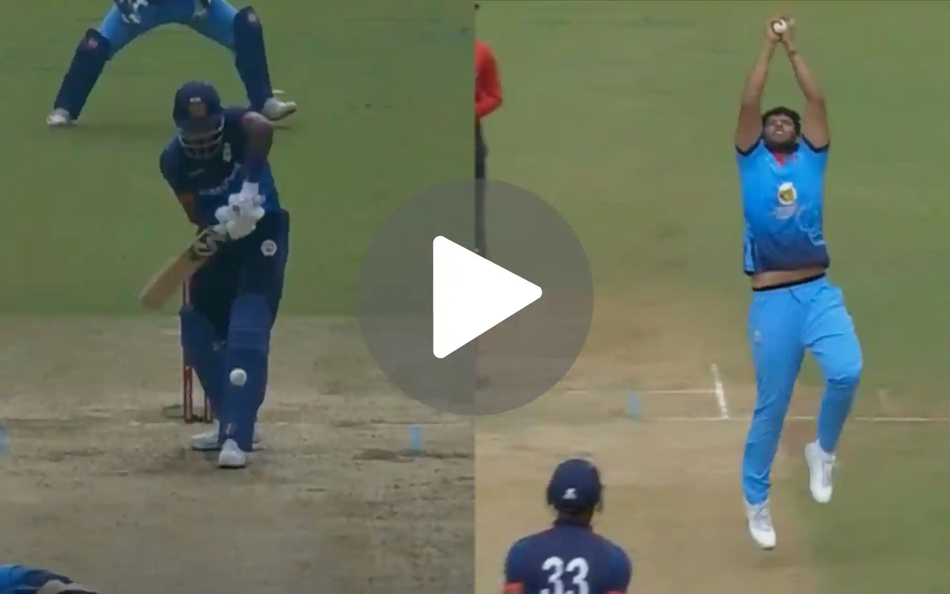 [Watch] Dube Gets Hardik Pandya With A Kung-Fu Delivery In SMAT 2024's CSK vs MI Battle